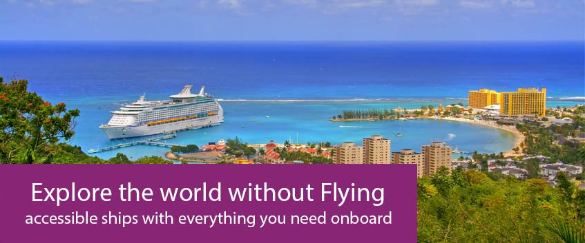 Explore the world without Flying , accessible ships with everything you need onboard